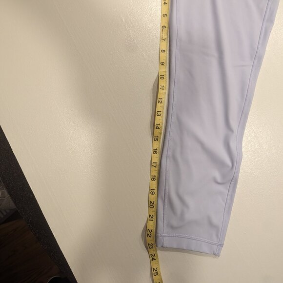 Lululemon Size 10 Wunder Under High-Rise Crop 23" Full-On Luxtreme Pastel Blue - Picture 5 of 8